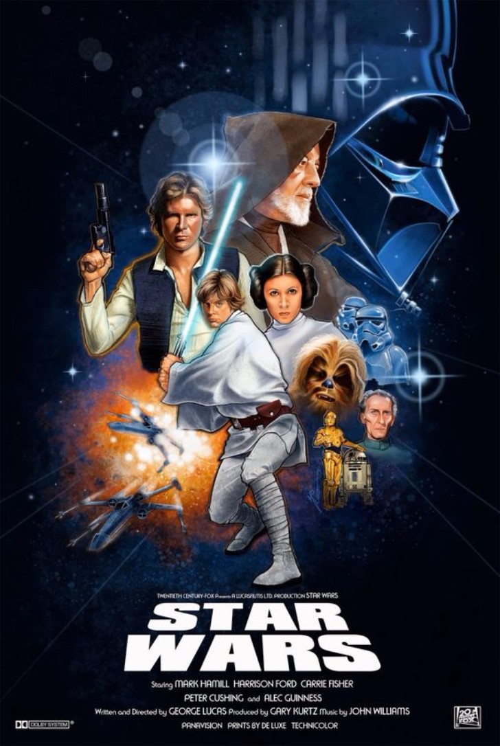 Original star wars poster